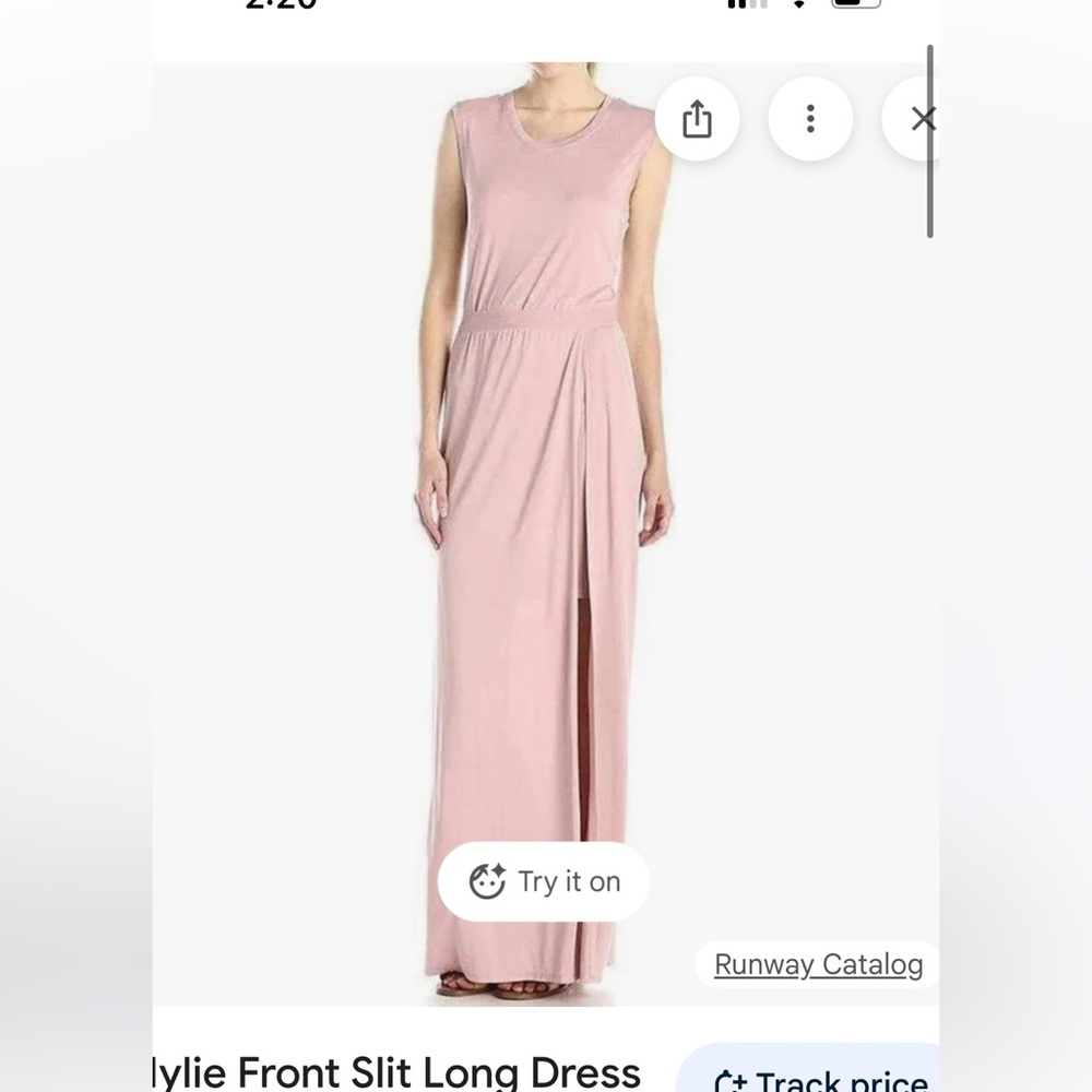 BcBg pink  Sleeveless Maxi mylie Dress